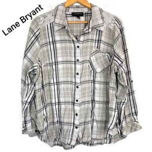 Lane Bryant Plaid Shirt